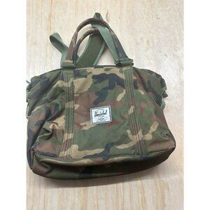 Herschel Supply Co Camo Tote Bag Laptop Messenger Carryall Work Travel Shouldar